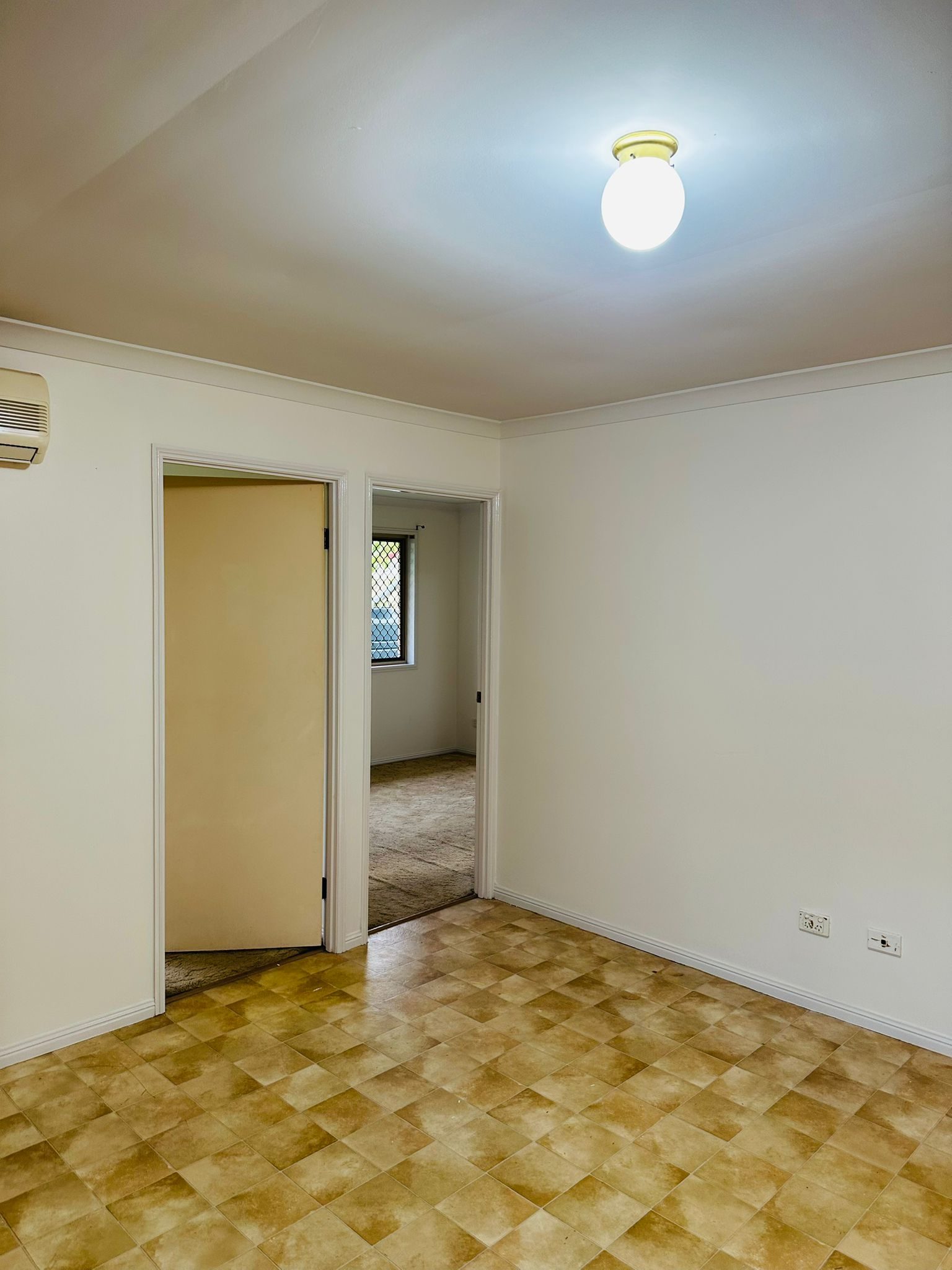 After: freshly painted bedroom, Bald Hills